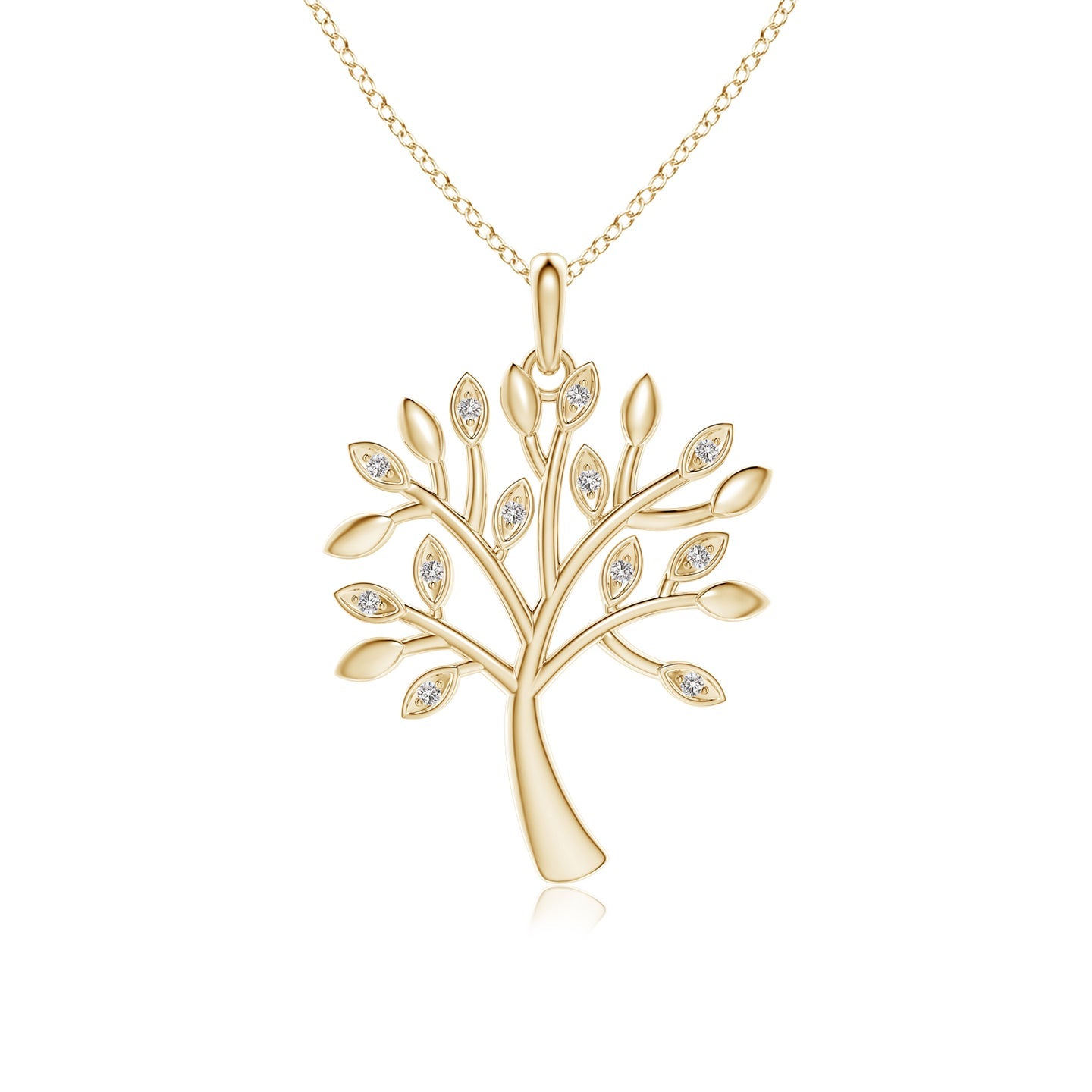 Tree Of Life Diamond Pendant