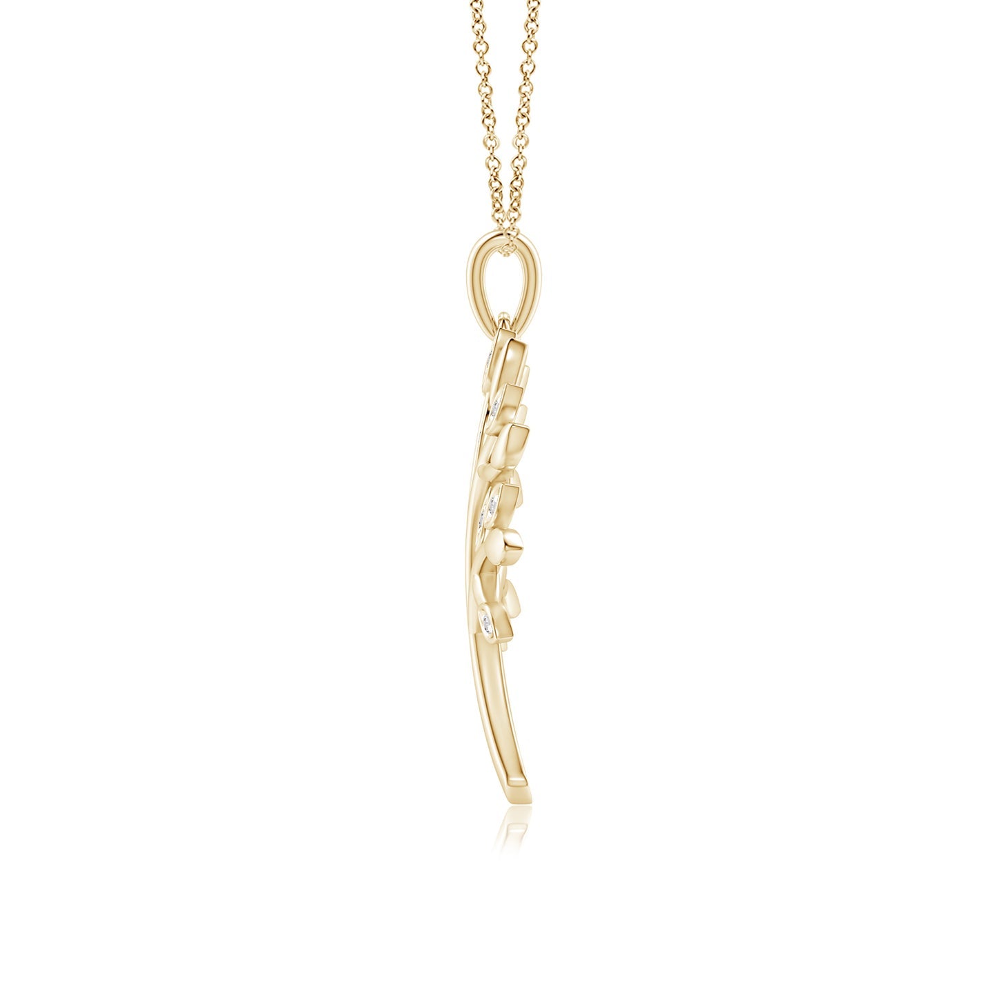 Tree Of Life Diamond Pendant