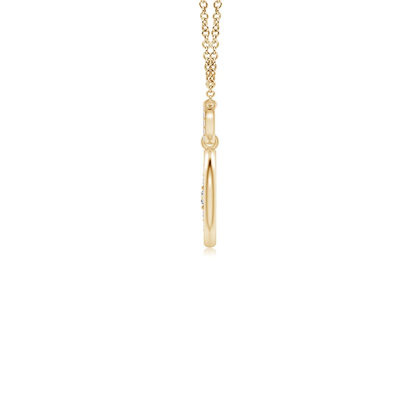 Diamond Compass Pendant