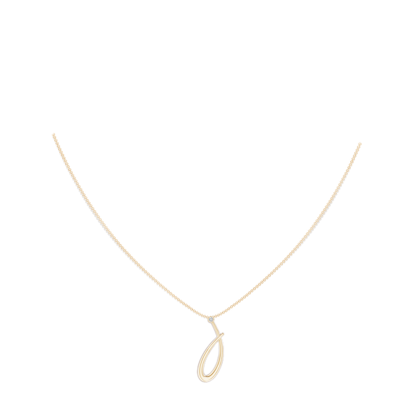 Bezel Set Diamond Lowercase 