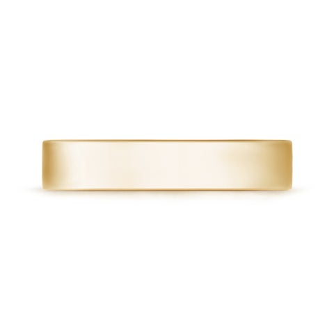 Flat Surface Men's Comfort Fit Wedding Band