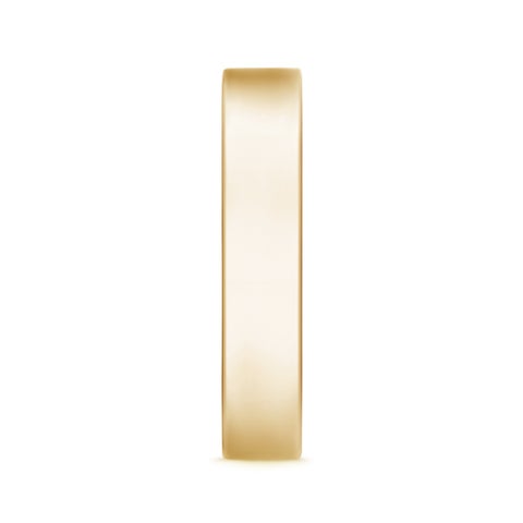 Flat Surface Men's Comfort Fit Wedding Band