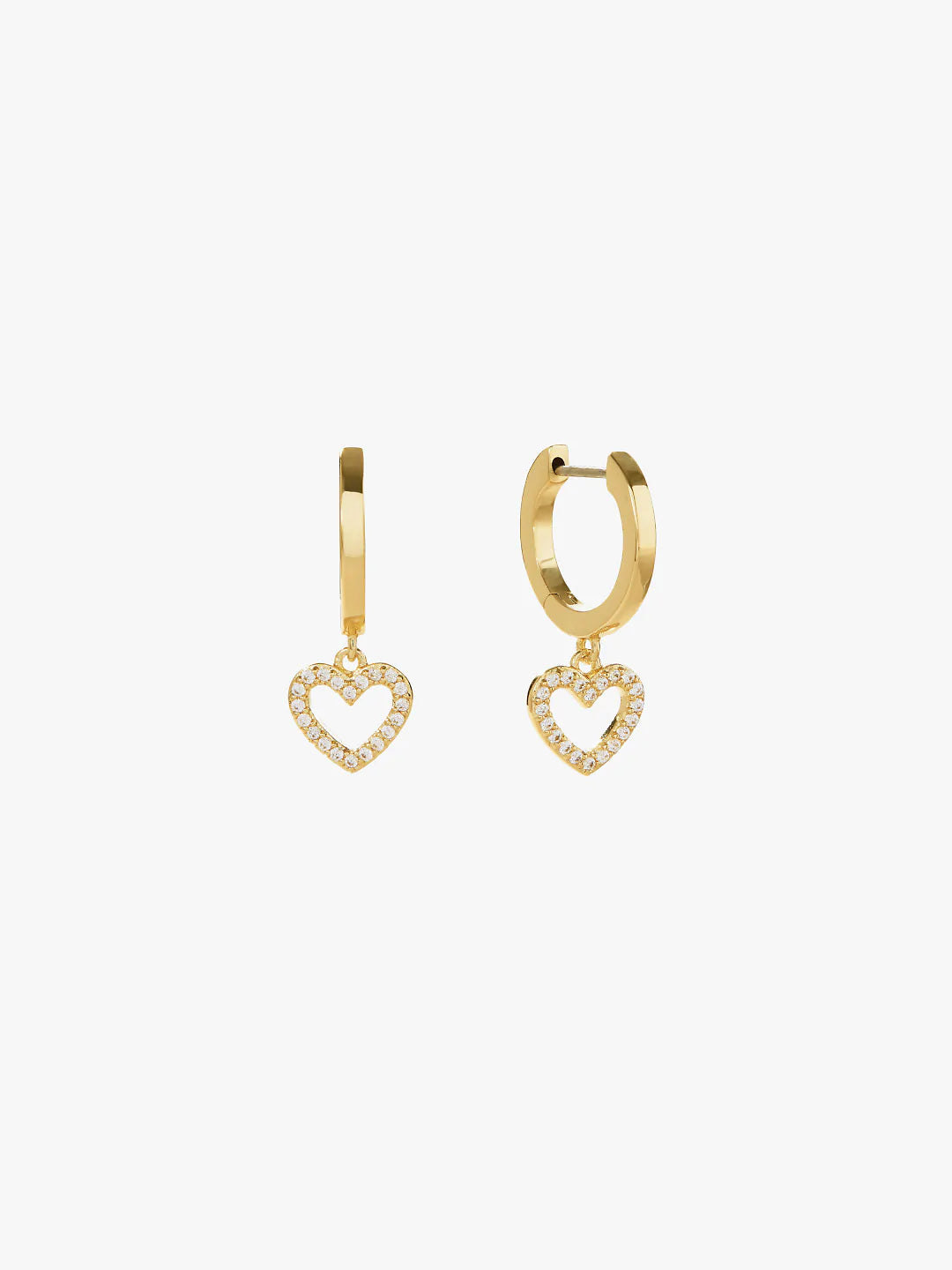 14K Solid Gold NINA HEART